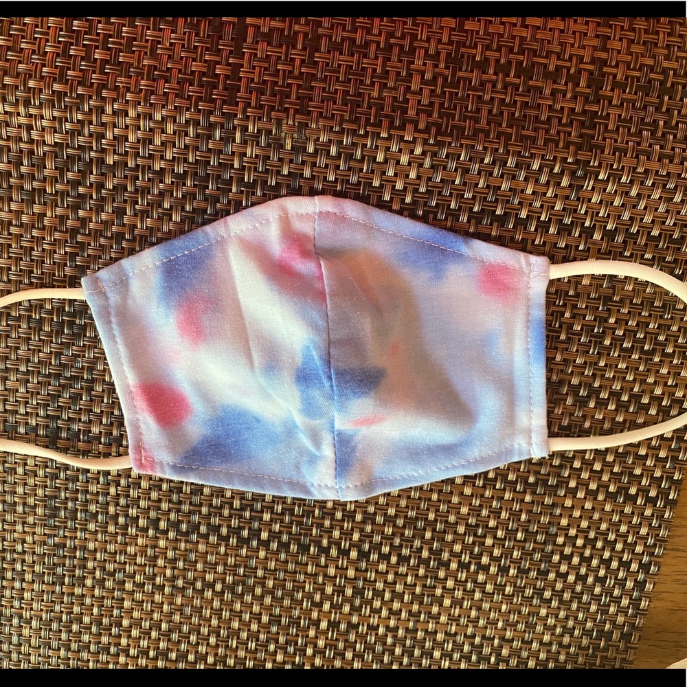 Tie dye mask